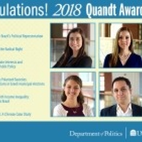 2018 Quandt Award Winners