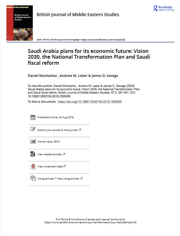 Saudi Arabia plans for its economic future