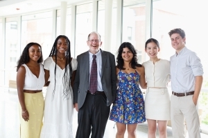 2023 Honors students with Prof. Sid Milkis