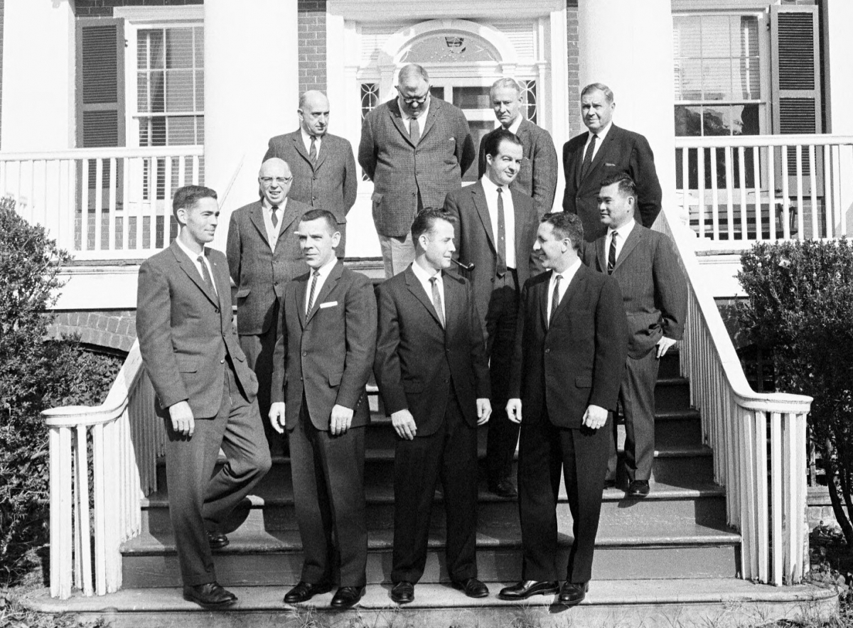 Government and Foreign Affairs Students and Professors in 1964