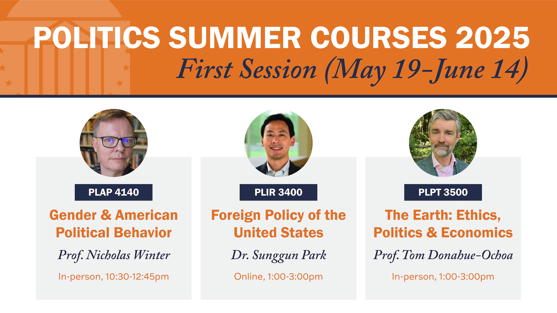 summer 25 courses