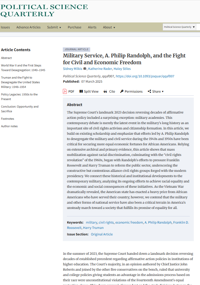 screenshot of journal article